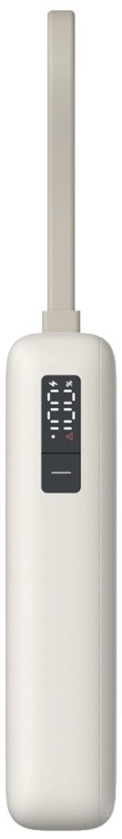 Портативный аккумулятор Xiaomi 67W Power Bank 10000mAh (встроенный кабель) бежевый BHR08O0GL